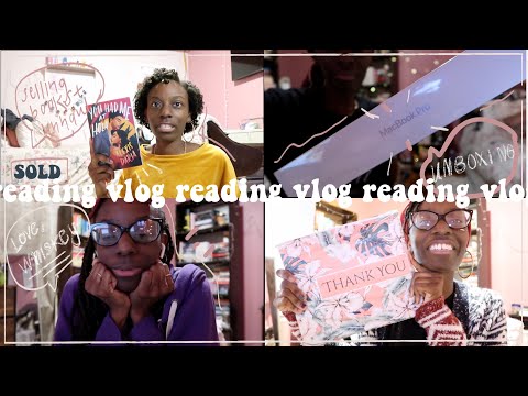{reading vlog 009} reading Love Whiskey, unboxing MacBook 14 inch album reaction  || Just Key