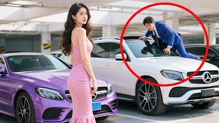 女孩誤停VIP車位，意外堵住總裁車門，甜蜜愛情從此展開！