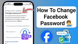 How to Change Facebook Password in 2025 🔐 | Facebook Settings Updated!