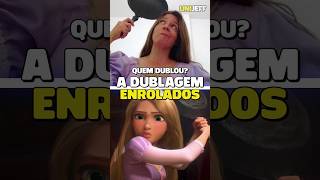 A dublagem de Enrolados #rapunzel #enrolados #disney #dublagem