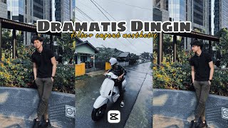 Filter capcut aesthetic || Dramatis dingin filter terbaru capcut