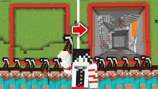 【マインクラフト😜】100人で露天掘りしたらどのぐらいで終わる？【視聴者参加型マイクラ】
