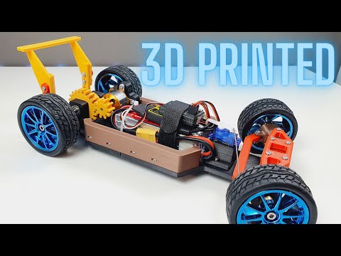 3D Printed RC Car Using Brushless Motor