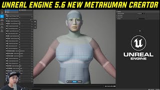 Unreal Engine 5.6 New Metahuman Creator Plugin