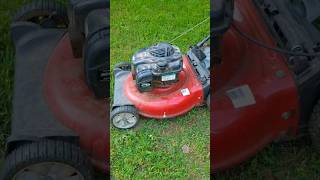 Try This Trick If Your Pull Rope Gets Stuck. #shorts  #mower