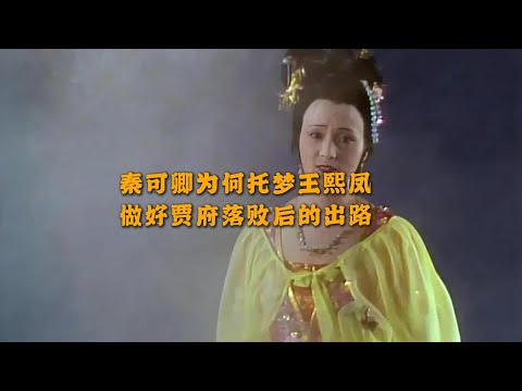 秦可卿为何托梦王熙凤，做好贾府落败后的出路？