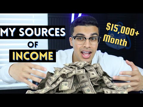 My 6 Sources of Income at Age 21 ($15,000/Month)