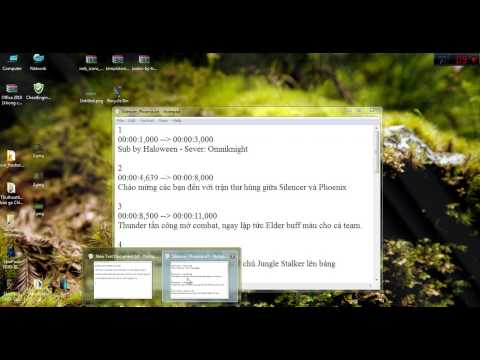 Hướng dẫn chỉnh sửa sub bằng Notepad