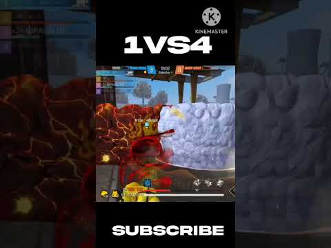 1VS4 IN 📲 CS-RANK NEW SEASON ROAD 2 GRANDMASTER #viral #ace  #foryou #shortsfeed #arisudanyt #1vs4