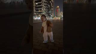 漫步在藝文廣場 #寶寶成長日記 #寶寶日常 #桃園藝文特區 #1yearoldbaby #shortstw #shorts
