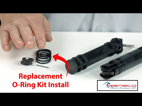 Replacement O-Ring Kit Install on an Airmar Transducer