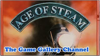 【ボードゲーム レビュー】「蒸気の時代」- 鉄道名作御三家の一角を拡張マップと共にご紹介