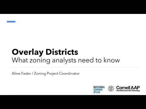 NZA Tutorial: Overlay Districts