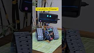 DONN-E says hello in 10 languages 👋 #robotics #electronics #aibots