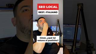 Analizo una ficha de #googlebusinessprofile de un restaurante italiano en Maracay #SEOLocal