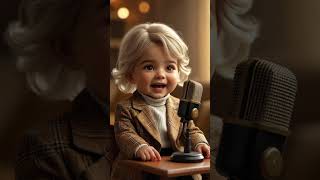 Cute Ai baby girl podcast