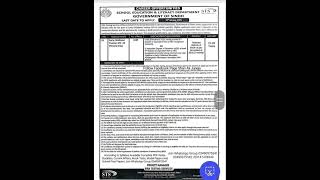 ECT JOBS (FEMALES) Last Date:31 Jan 2025