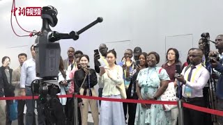 【聚焦中非合作】中外记者探访北京机器人产业 非洲记者冀更多交流合作