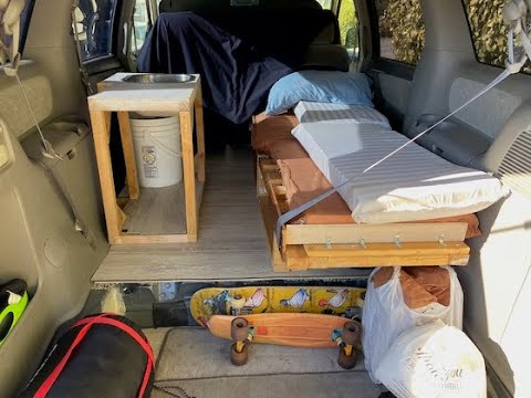 Relatively Simple and Easy Van Build Tour for a 2006 Toyota Sienna Mini Van
