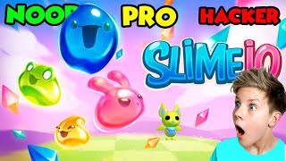 🧪Can We Go NOOB to PRO to HACKER in SLIME IO?!🧪 Prezley