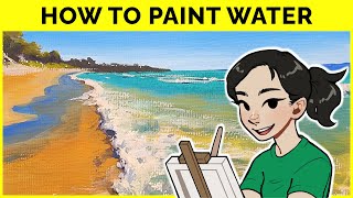 How to Paint an Ocean Scene Step by Step!