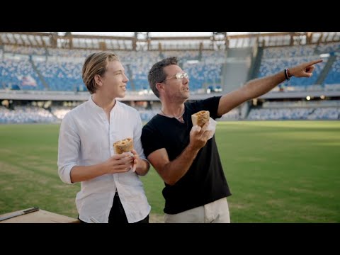 Gino D’Acampo cooks a Meatball Panini at the Diego Maradona Stadium |Gino’s Italian Family Adventure