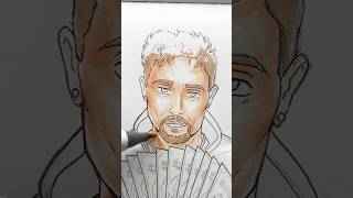 Drawing HOOD MrBeast… 💴✍️ #drawing