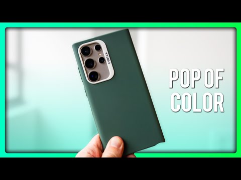 Samsung Galaxy S24 series Cyrill UltraColor case REVIEW: Minimal case with a SPLASH of color!