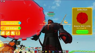 i got infection in lifting simulator Roblox