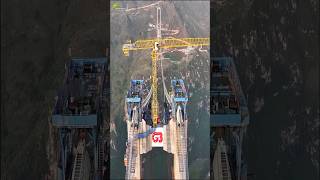 WORLD'S TALLEST SUSPENSION BRIDGE || HUAJIANG CANYON BRIDGE花江峡谷大桥 #bridge #construction #engineering