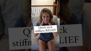 Relief for stiff neck- 3 SIMPLE exercises