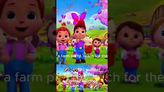 🌈🎶🚜Ehi Wonder Kids! Join "The Farmer's Dance Party" !!!🎶🐔🌈