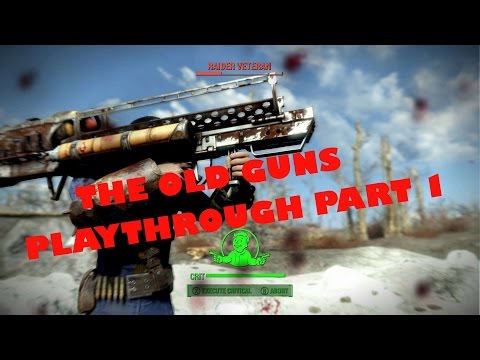 FALLOUT 4 - Old Guns Part 1 - Access to 7 Fusion Cores, Fat Man Mini Nuke & More!