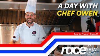 A day of eating at the Tour de France Stage 17  |  EF Pro Cycling – RaceTV
