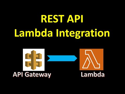Create REST API with Lambda Integration Step by Step Tutorial