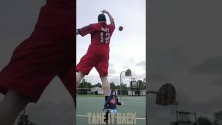 TAKE IT BACK #takeitback #basketball #football #shorts #viral #unc #trickshots #603 #kodakblack #rap