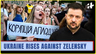Zelensky under fire: Mass protests rock Ukraine over controversial law
