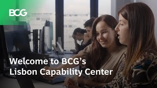 Welcome to BCG's Lisbon Capability Center