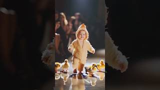 AI Judges Baby Fashion Show! Cutest Baby Outfits Ever! #shorts