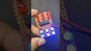 Amazing LED Light Circuit Project #jlcpcb #electronics