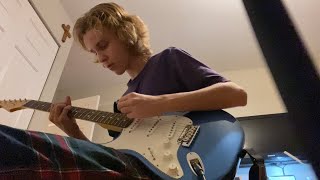Math Rock guitar riff in standard tuning (with tabs)