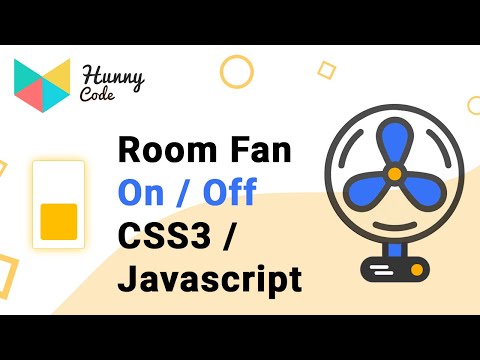 How to on/off Fan using Javascript || How to ON/OFF Fan using HTML Javascript css3 || Javascript