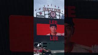 San Francisco Giants Lineup Jung! Hoo! Lee! 샌프란시스코 자이언츠 선수소개! 정! 후! 리!  #이정후 #mlb #oraclepark