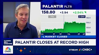 Piper Sandler's Bracelin says Palantir still has room to run, 'we are in early innings'