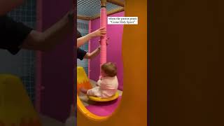 1st time at soft play got Maccabee feeling like… •#1sttime #babiesoftiktok #softplay #happybaby