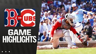 레드삭스 vs. 컵스 경기 하이라이트 (2025년 7월 18일) | MLB 하이라이트