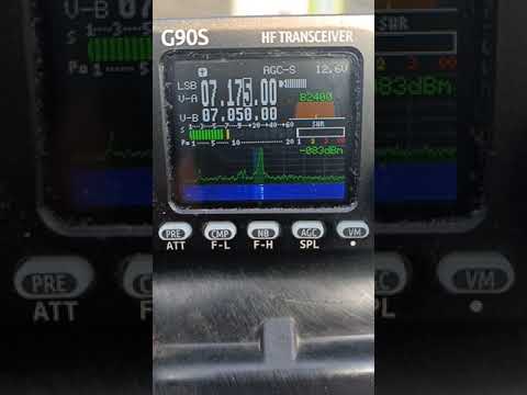 Xiegu G90 portable /compremise antenna