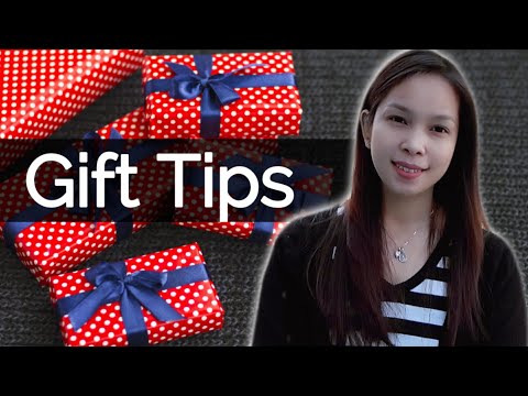 Tips sa pagbibigay ng regalo