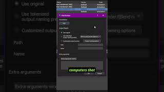 Easy network renderfarm in Blender #blender3d #blenderbeginner #blendertips