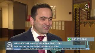 Tədrisin dayandırılması onlayn təhsil formasını gündəmə gətirib